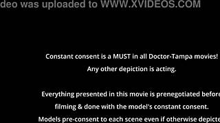 Freshman Angel Santana Hits Mandatory Hitachi Orgasm in Tampa