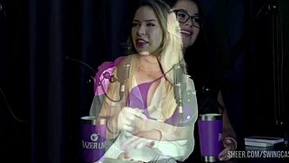 milena moreau swing cast compil with tifany rocha part 1 sheer red heat