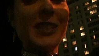 Housewife cruises for big black cocks gives public blowjob part one