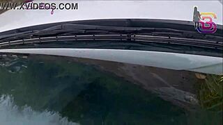 Almost Caught Cucking Hubby Cop With Monster Cock!
