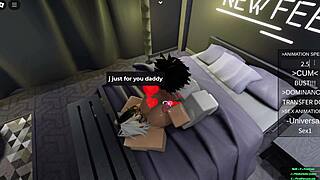 Roblox puppygirl gets bred deep by master!