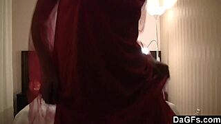 i tease my natural tits as sexy demon girl on cam