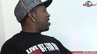 Brunette Teen Natural Tits Picked Up For BBC Facial Cum