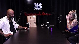 Blonde brazilian fetish girl flashes tits stressed over anal game—watch julia fontanelli submit!