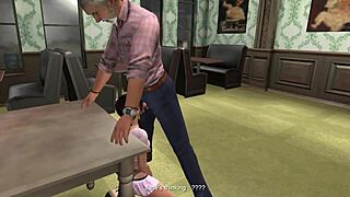 Young Brunette's Second Life Karaoke With Grandfather Episode 8