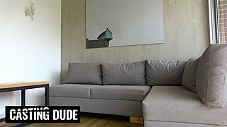 Thick Colombian Model Rides Agent's Big Cock in Debut Hardcore