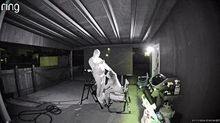 public wife bends over for big cock creampie