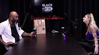 Blonde brazilian fetish girl flashes tits stressed over anal game—watch julia fontanelli submit!