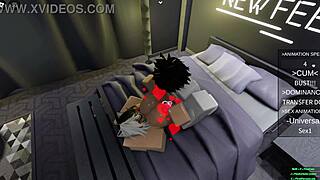 Roblox puppygirl gets bred deep by master!