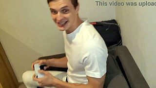 Cuckold Hubby Watches Asian Wife's Rough DP Threesome