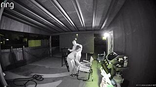 public wife bends over for big cock creampie