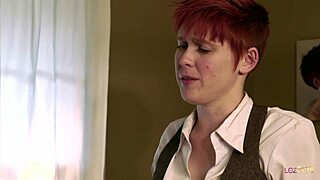 model's passion ignites in lesbian strapon threesome fingering