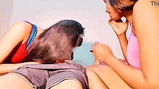 my boyfriend's now parents' toy in desi ffm fuckfest