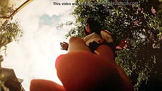 giantess katelyn fires the shrink ray