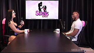 Will Mastro Swing Cast Compilation with Tifany Rocha in Sheer Red Lingerie