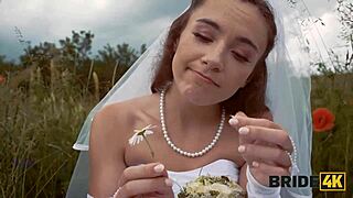 Beautiful Czech Bride Flees Fiancé For Shepherd Outdoor Fuck