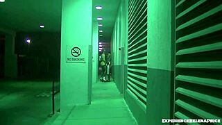 Housewife cruises for big black cocks gives public blowjob part one