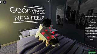 Roblox puppygirl gets bred deep by master!