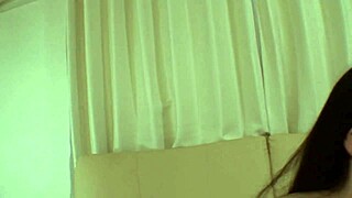 Hot Asian Brunette Fumiko Manaka Fucks Guy's Big Cock Hard