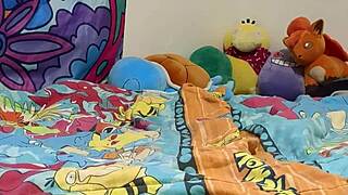 dragon dildo stretches tight pussy in sexy fursuit