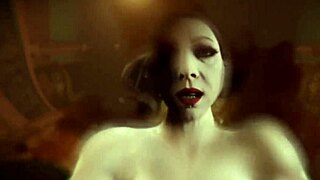 futanari lady dimitrescu muscles you into submission pov