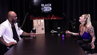 Blonde brazilian fetish girl flashes tits stressed over anal game—watch julia fontanelli submit!