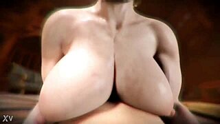 futanari lady dimitrescu muscles you into submission pov