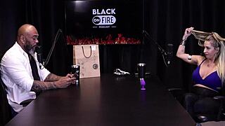 Blonde brazilian fetish girl flashes tits stressed over anal game—watch julia fontanelli submit!