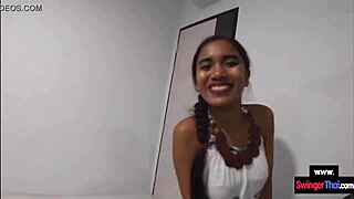 craving my thai teen's wet ass bounce after waterpark tease turns horny pov fuck