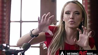 Pristine Edge director bareback bisexual model's every hole