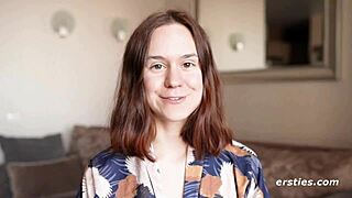 anca's pussy throbs from intense solo dildo play?