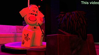 nasty bitch wanders hood thugs show her rough street bbc