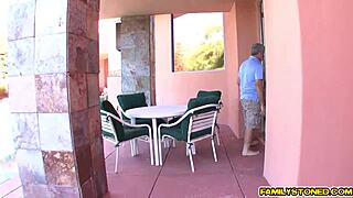 Stepdad's Cock Fucks Ariana Grand's Pussy Cowgirl Hardcore