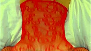 Fishnet Asian Slut's Pronebone To Sloppy Blowjob Fuck Fest