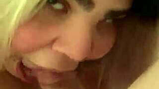 tayme music's big tits deepthroat monster cock outdoor