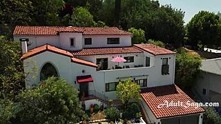 stepsisters' party? now it's us four licking and scissoring wet pussies together - khloe kapri, shay sights, ameena green, rose carter