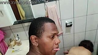 cum deep inside naughty bathroom pov