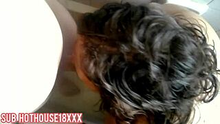 chubby milf's huge belly shakes in homemade doggy cumshot