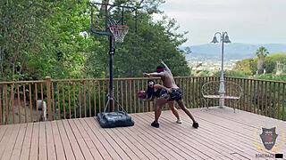 Thick Latina Milf Monica Santhiago Poolside Filled By Rome Major