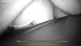 Girlfriend offers pussy glory hole stranger fucks cabin hard