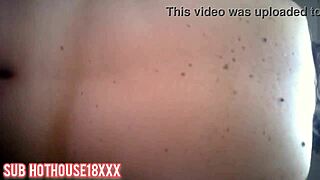 chubby milf's huge belly shakes in homemade doggy cumshot