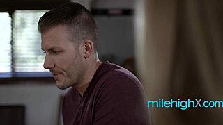 stepbro fucks me cowgirl to ease my hard times!