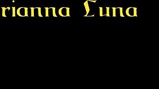 Adrianna Jerks Big Cock from Gloryhole While Masturbating Heels On