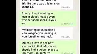 Coworkers Share Steamy Dirty Fantasies Moaning