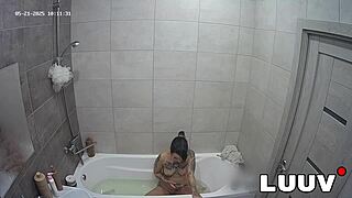 Luuv Tattooed Emily's Private Amateur Show on Video Call!
