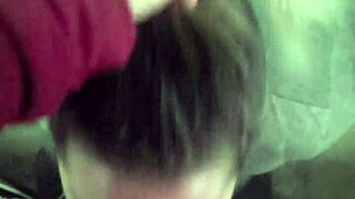 Slutty girlfriend deepthroats cock sloppy before work shift?