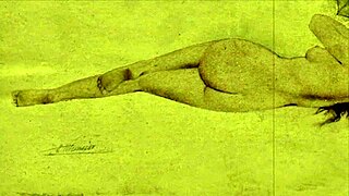 Vintage Hairy Babe Bent Over For Erotic Doggystyle Pounding