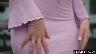 Crazy blonde graycee baybee gapes tight teen ass wide