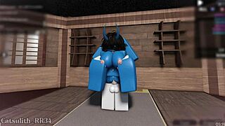 Horny Demon Girl Bent Over Doggy Monster Cock Missionary Cumshot