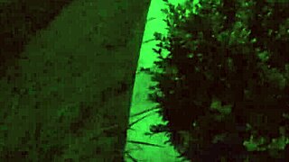 Peeking at Chubby Neighbor's Wet Shower Pussy Flash!